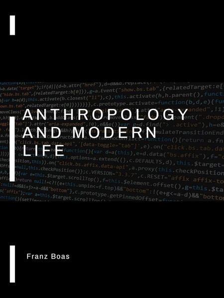 Produktbild: Anthropology and modern life