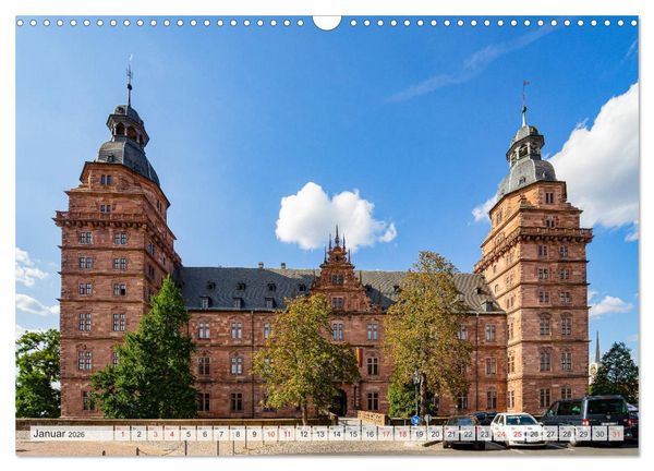 Produktbild: Aschaffenburg Impressionen (Wandkalender 2026 DIN A3 quer), CALVENDO Monatskalender