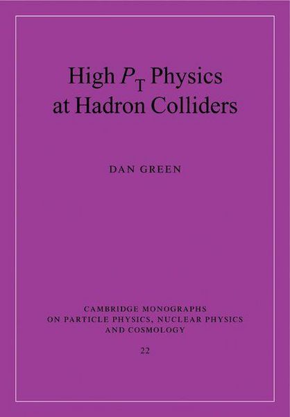 Produktbild: High PT Physics at Hadron Colliders