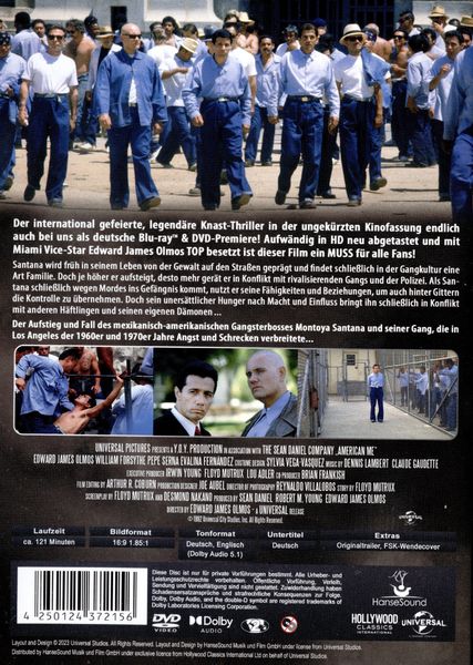 Produktbild: American Me - Das Gesetz der Gewalt (uncut Kinofassung, digital remastered)