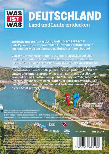 Produktbild: WAS IST WAS DVD Deutschland. Land und Leute entdecken,DVD