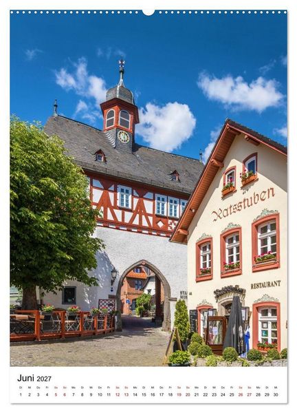 Produktbild: Faszination Hessen (Wandkalender 2027 DIN A2 hoch), CALVENDO Monatskalender