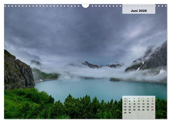 Produktbild: L&uuml;nersee - die blaue Perle der Alpen (Wandkalender 2026 DIN A3 quer), CALVENDO Monatskalender