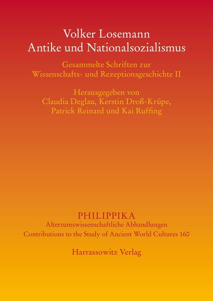Produktbild: Volker Losemann - Antike und Nationalsozialismus
