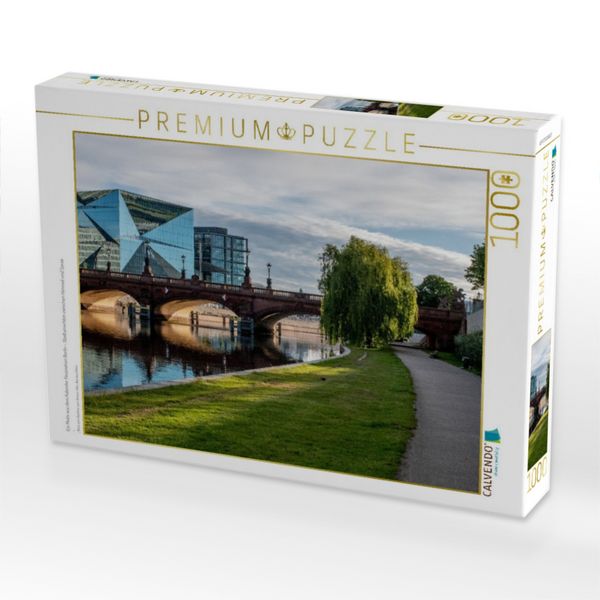 Produktbild: CALVENDO Puzzle Ein Motiv aus dem Kalender Faszination Berlin - Stadtansichten zwischen Himmel und Spree | 1000 Teile Lege-Gr&ouml;&szlig;e 64x48cm Foto-Puzzle f&uuml;r gl&uuml;ckliche Stunden