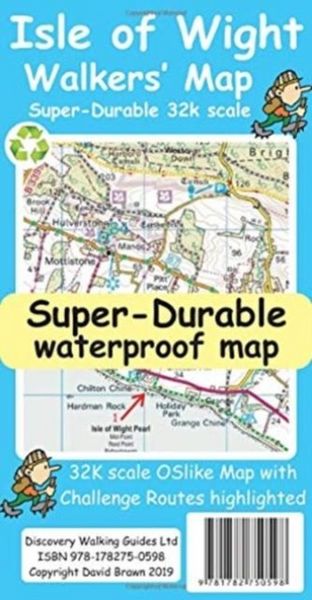 Produktbild: Isle of Wight Walkers Map