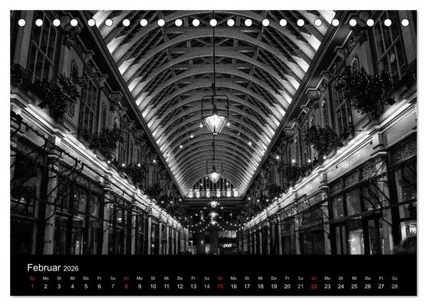 Produktbild: Unterwegs in London (Tischkalender 2026 DIN A5 quer), CALVENDO Monatskalender