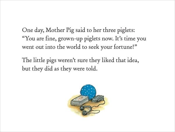 Produktbild: The Three Little Pigs and the Big Bad Wolf