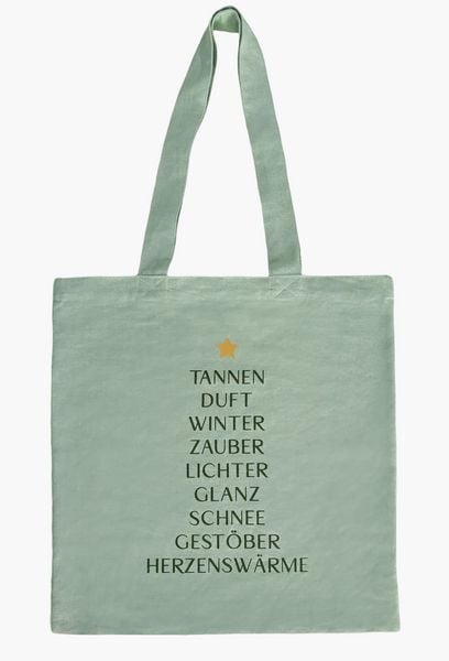 Baumwollbeutel "Tannen Duft"