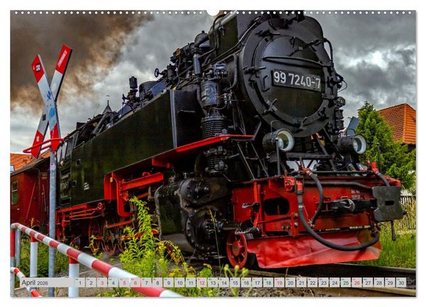 Produktbild: Harzer Dampfmomente (Wandkalender 2026 DIN A2 quer), CALVENDO Monatskalender