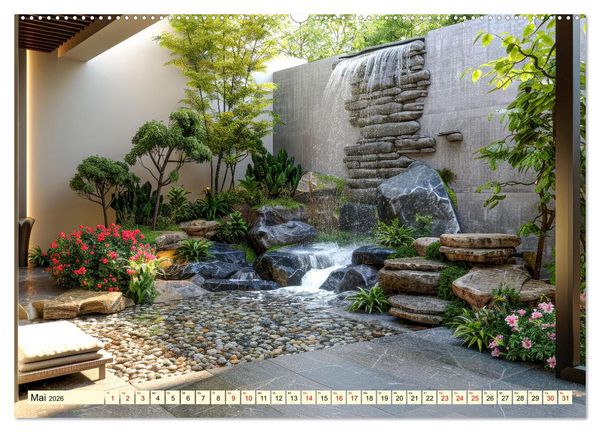 Produktbild: Biophilic Design - Verbundenheit mit der Natur (hochwertiger Premium Wandkalender 2026 DIN A2 quer), Kunstdruck in Hochglanz