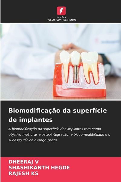 Produktbild: Biomodifica&ccedil;&atilde;o da superf&iacute;cie de implantes