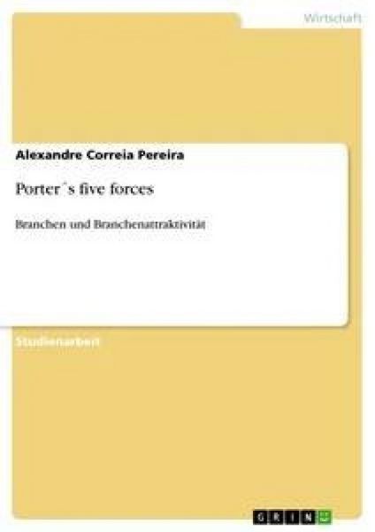 Produktbild: Porter&acute;s five forces