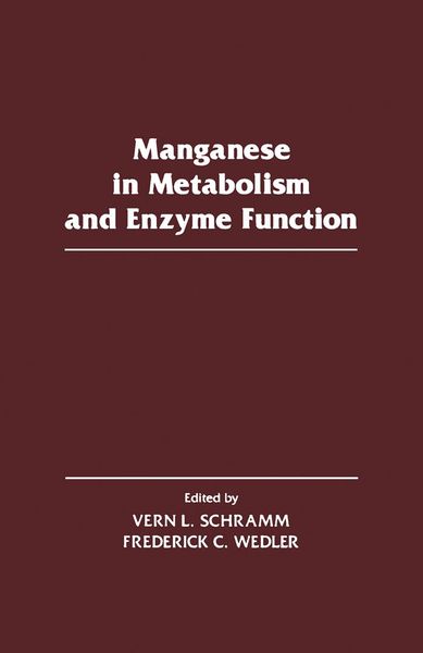 Produktbild: Manganese in Metabolism and Enzyme Function