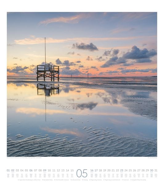 Produktbild: Meeresstille Kalender 2027