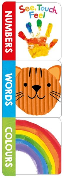 Produktbild: See, Touch, Feel Words, Numbers, Colours (Chunky Set)