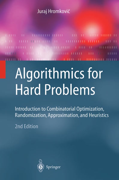 Produktbild: Algorithmics for Hard Problems