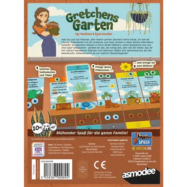 Produktbild: Lookout Spiele - Gretchens Garten