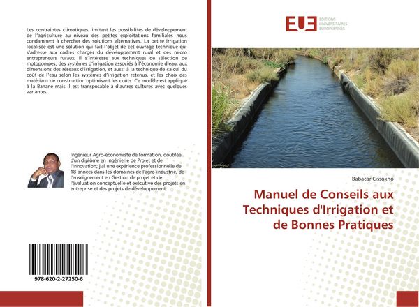 Produktbild: Manuel de Conseils aux Techniques d'Irrigation et de Bonnes Pratiques