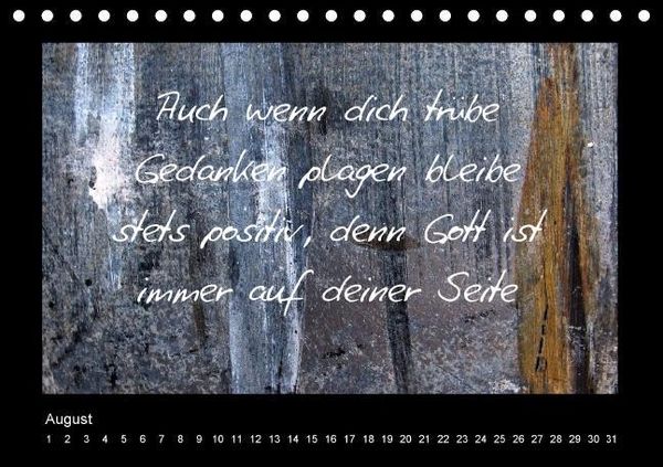 Produktbild: Monatsspr&uuml;che (Tischkalender immerw&auml;hrend DIN A5 quer)