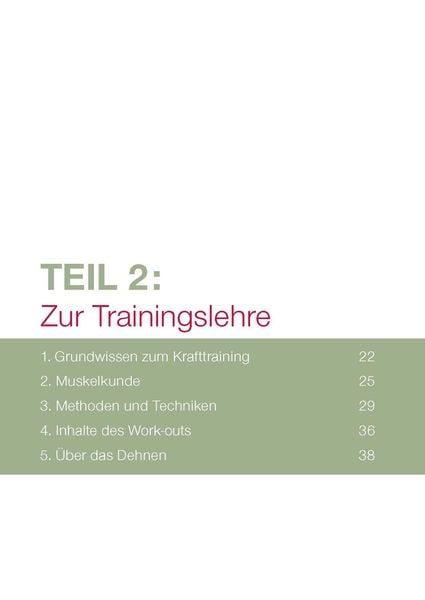 Produktbild: Perfektes Hanteltraining.