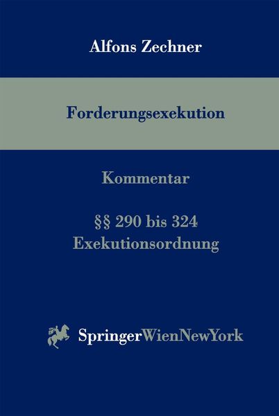 Produktbild: Forderungsexekution