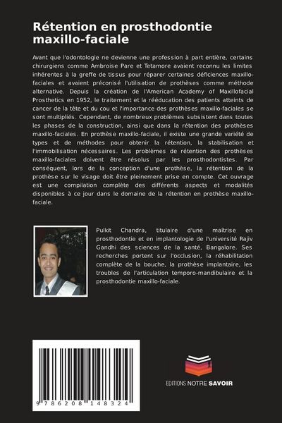 Produktbild: R&eacute;tention en prosthodontie maxillo-faciale