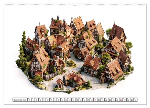 Produktbild: Mit den Augen spazieren gehen (hochwertiger Premium Wandkalender 2026 DIN A2 quer), Kunstdruck in Hochglanz
