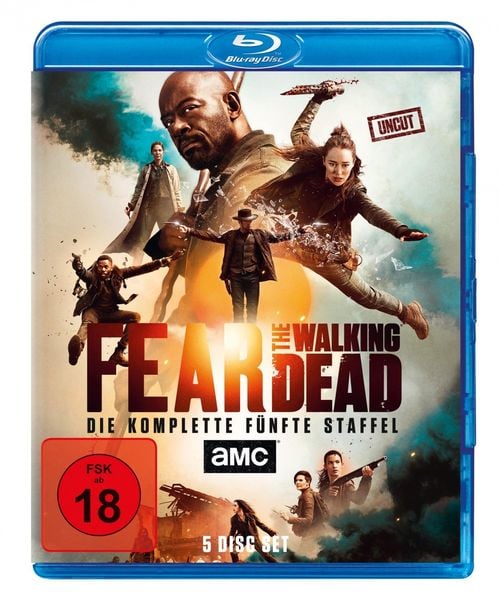 Fear The Walking Dead - Staffel 5 - Uncut [4 BRs] (+ Bonus-Blu-ray)