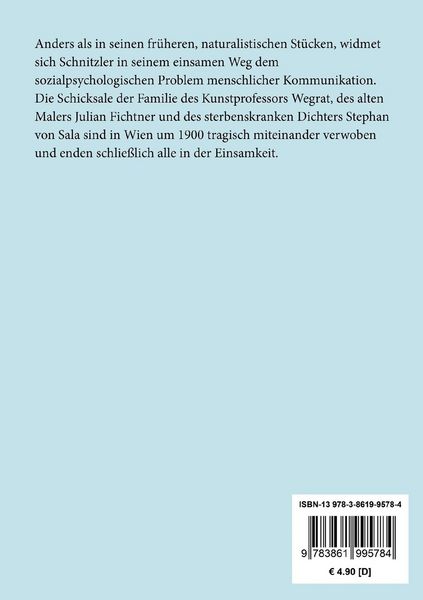 Produktbild: Der einsame Weg