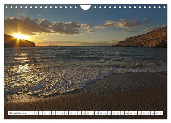 Produktbild: Kreta - Sonnenparadies und Wiege Europas (Wandkalender 2026 DIN A4 quer), CALVENDO Monatskalender