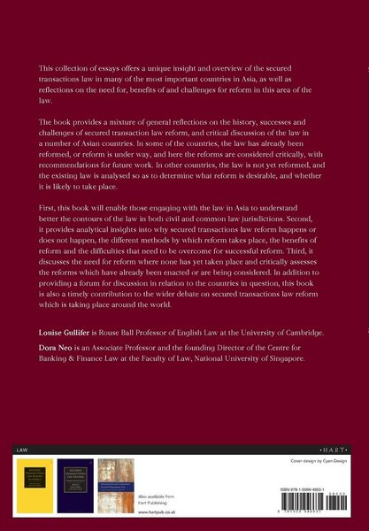 Produktbild: Secured Transactions Law in Asia