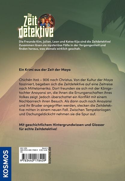 Produktbild: Die Zeitdetektive, 4, Die gefiederte Schlange