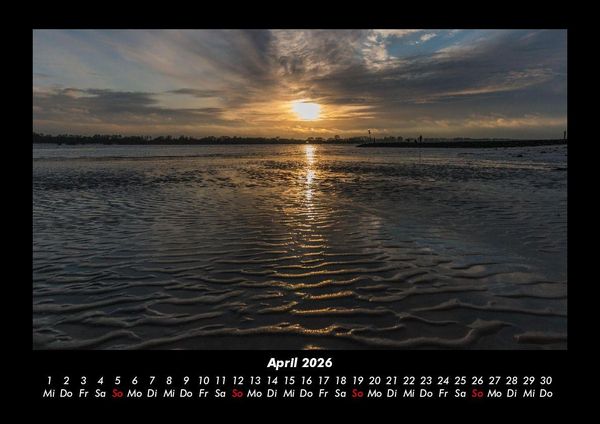 Produktbild: Sonnenuntergang 2026 Fotokalender DIN A3