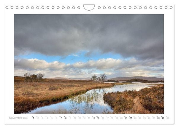 Produktbild: Schottland - Ein Roadtrip durch die herbstlichen Highlands (Wandkalender 2026 DIN A4 quer), CALVENDO Monatskalender