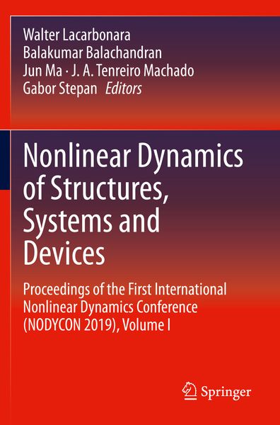 Produktbild: Nonlinear Dynamics of Structures, Systems and Devices