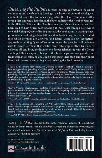 Produktbild: Queering the Pulpit