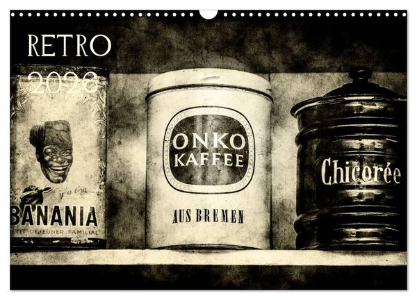 Produktbild: Retro (Wandkalender 2026 DIN A3 quer), CALVENDO Monatskalender