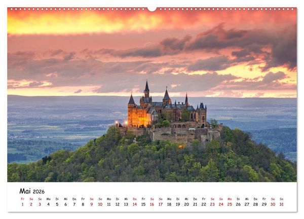 Produktbild: Faszination Schw&auml;bische Alb (Wandkalender 2026 DIN A2 quer), CALVENDO Monatskalender