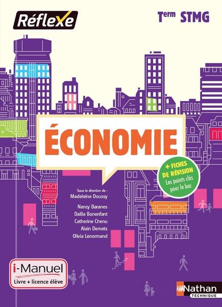 Produktbild: Economie ; Terminale Stmg ; Livre et Licence de l'Eleve (Edition 2017)