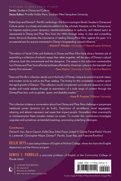 Produktbild: Social Order and Authority in Disney and Pixar Films