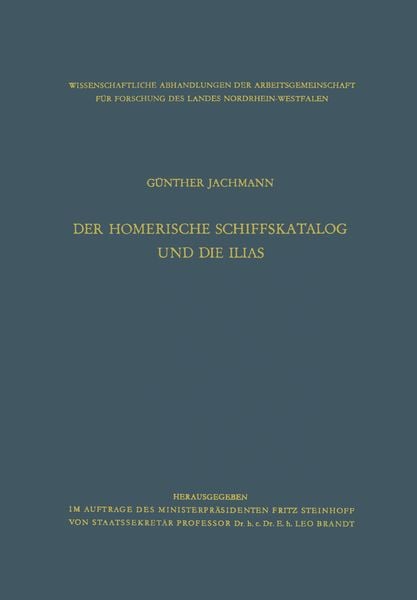 Produktbild: Der homerische Schiffskatalog und die Ilias