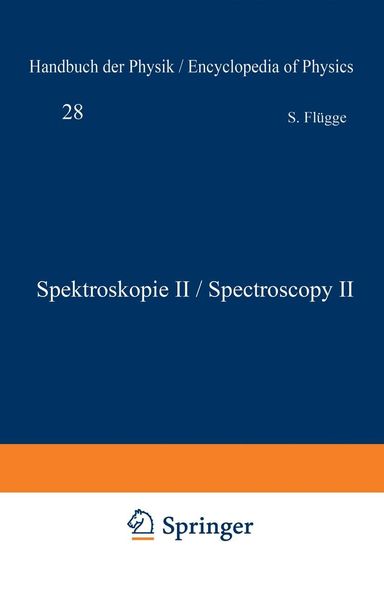Produktbild: Spektroskopie II / Spectroscopy II