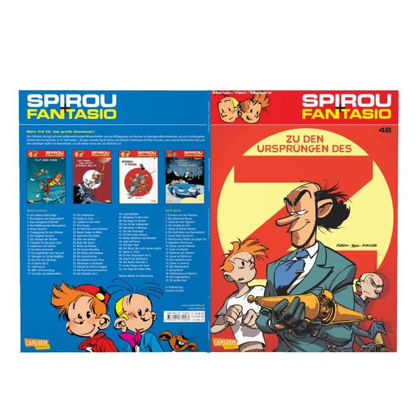 Produktbild: Spirou und Fantasio 48: Zu den Urspr&uuml;ngen des Z
