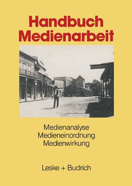 Produktbild: Handbuch Medienarbeit