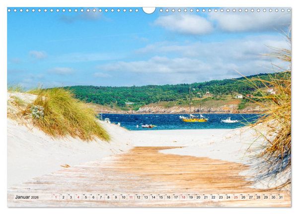 Produktbild: Nordspanien Galicien (Wandkalender 2026 DIN A3 quer), CALVENDO Monatskalender