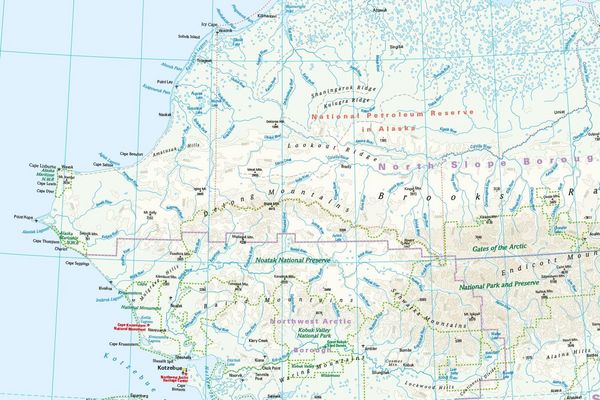 Produktbild: Reise Know-How Landkarte USA 11, Alaska (1:2.000.000)