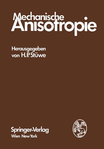 Produktbild: Mechanische Anisotropie