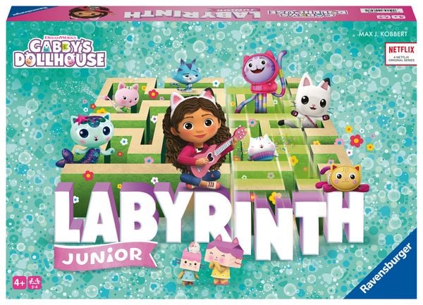 Produktbild: Gabby's Dollhouse: Junior Labyrinth - Kinderspiel ab 4 Jahre