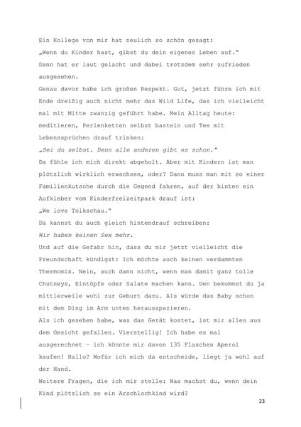 Produktbild: Seh ich aus wie 'ne Frikadelle oder warum gibt jeder seinen Senf dazu?